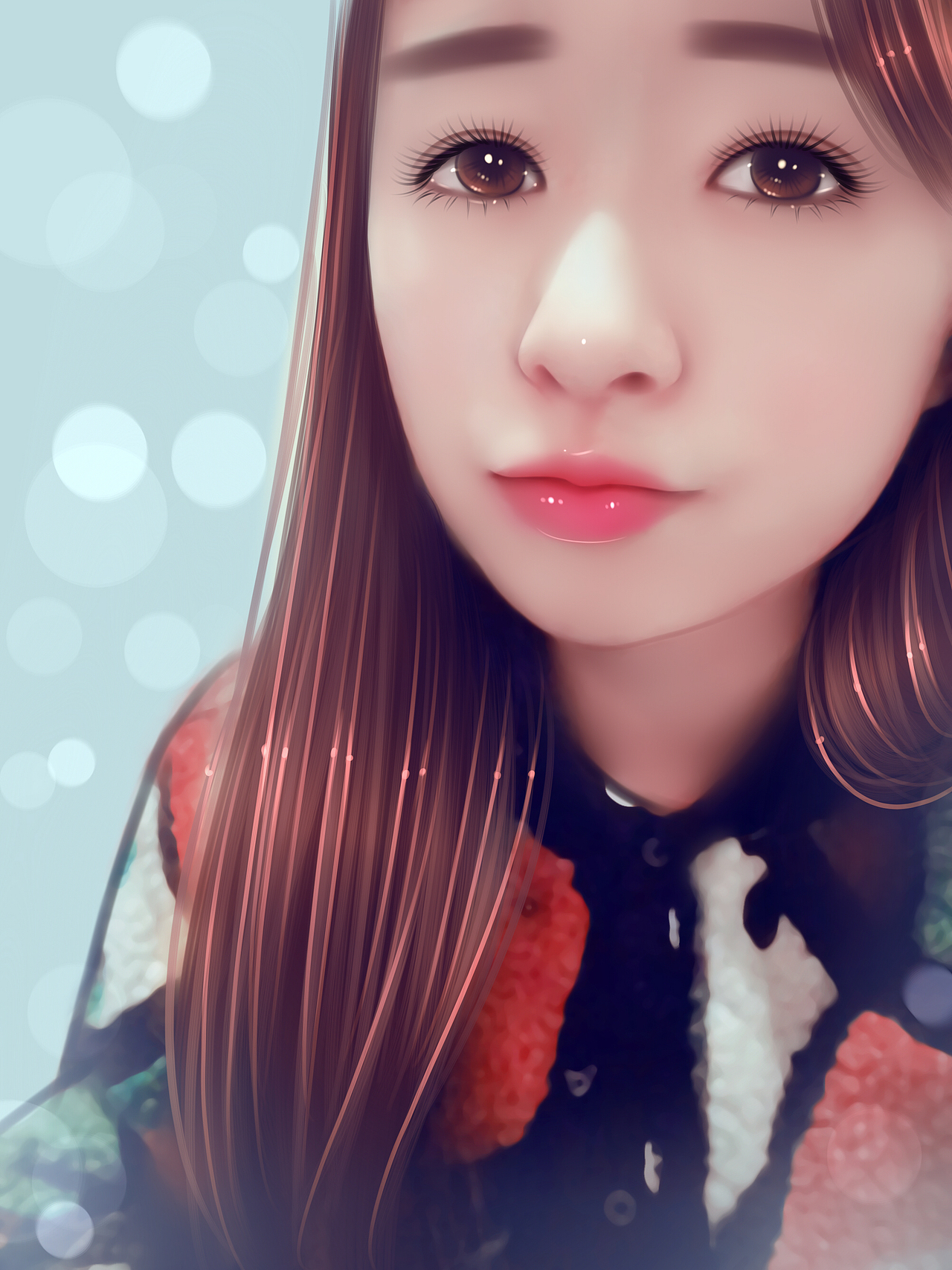 照片转手绘/手绘头像/人物肖像/cg插画/q版头像/微信头像（图ZNjE3MjM3MzY=） - 单幅漫画 - 站酷设计师朴先生手绘工作室原创素材 - 站酷ZCOOL
