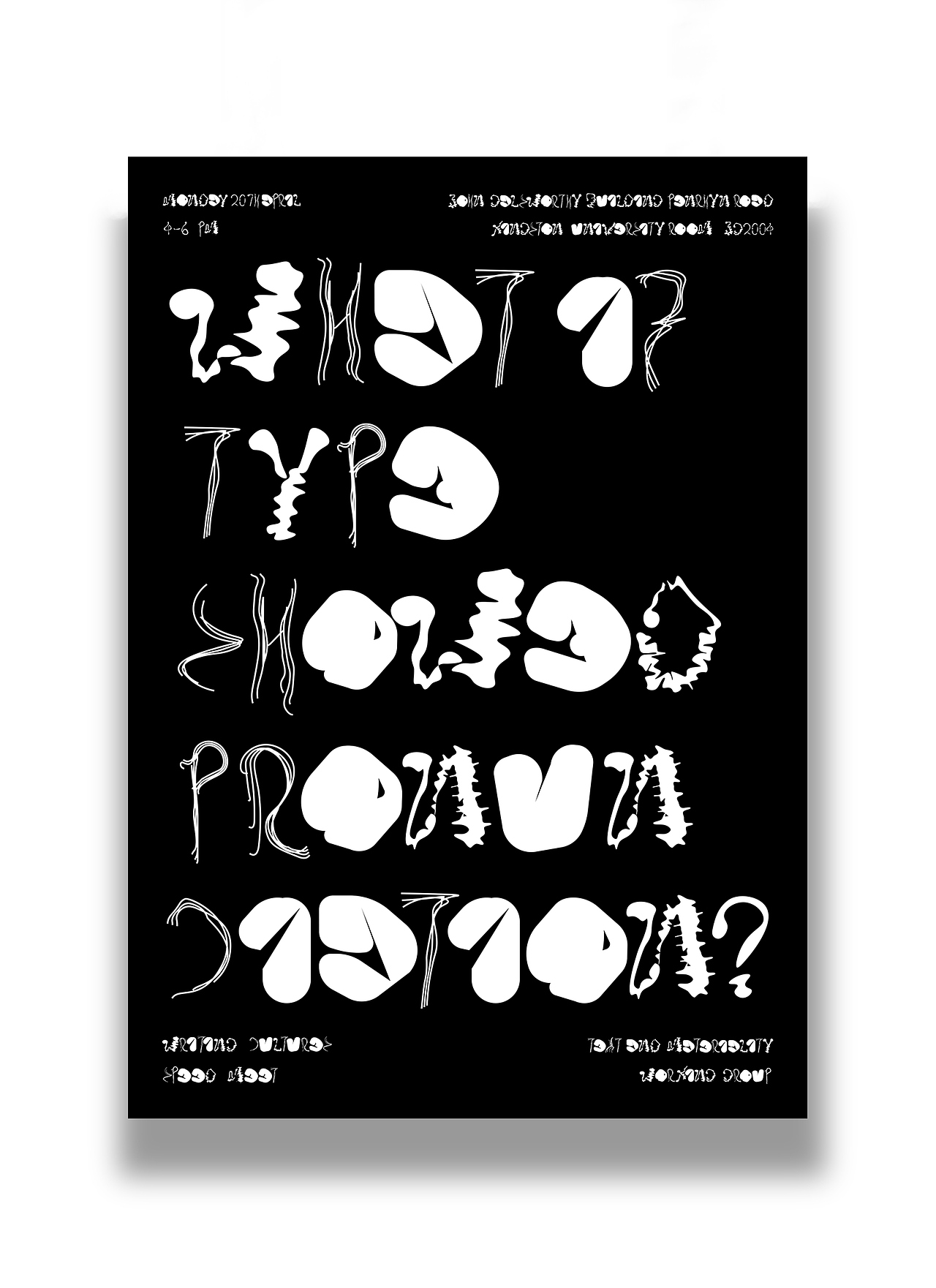 Speculate design- Typography（图ZMjAzMDU2ODQ4） - 字体/字形 - 站酷设计师ChenchenBeryl原创素材 - 站酷ZCOOL
