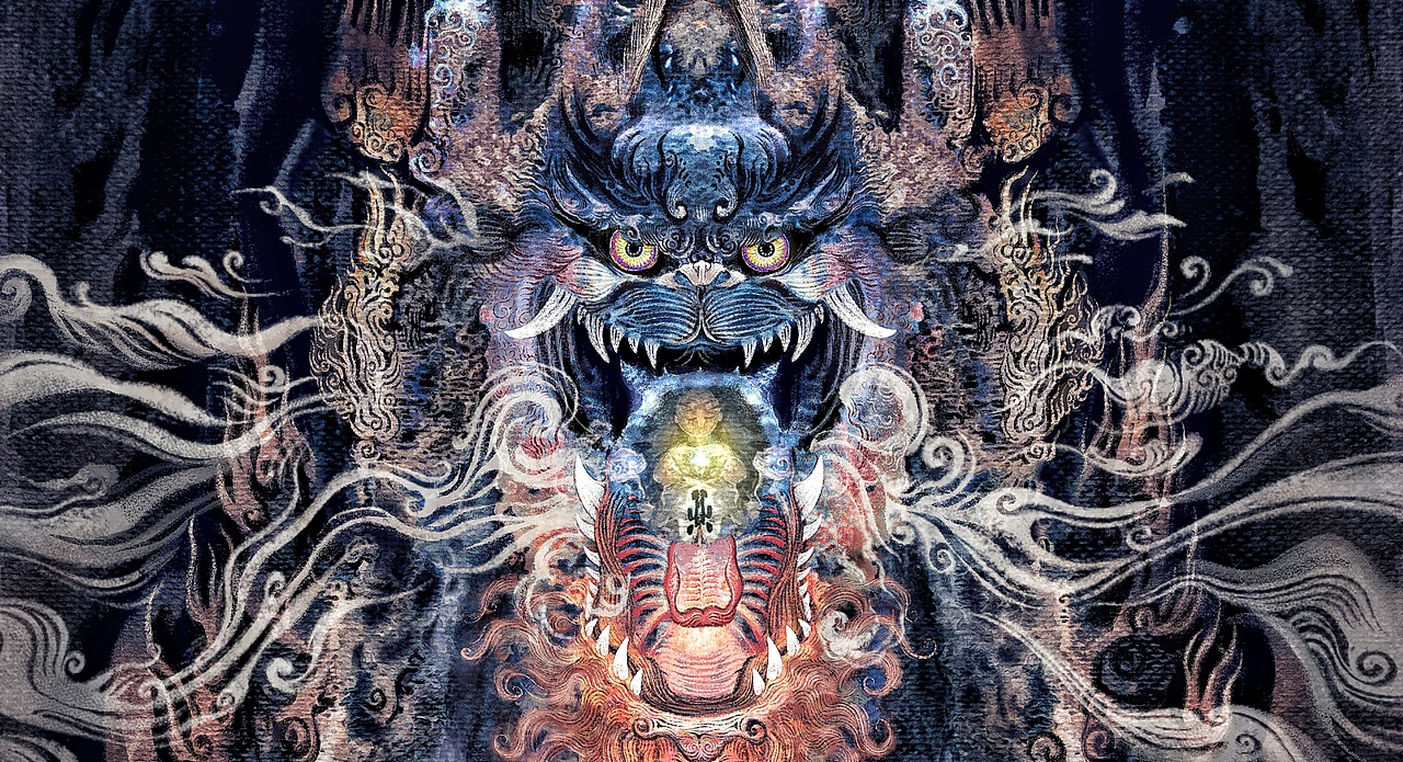 《拾遗记》之麒麟送子（图ZMTgyNDY0NTE2） - 其他平面 - 站酷设计师飞天大蝙蝠原创素材 - 站酷ZCOOL