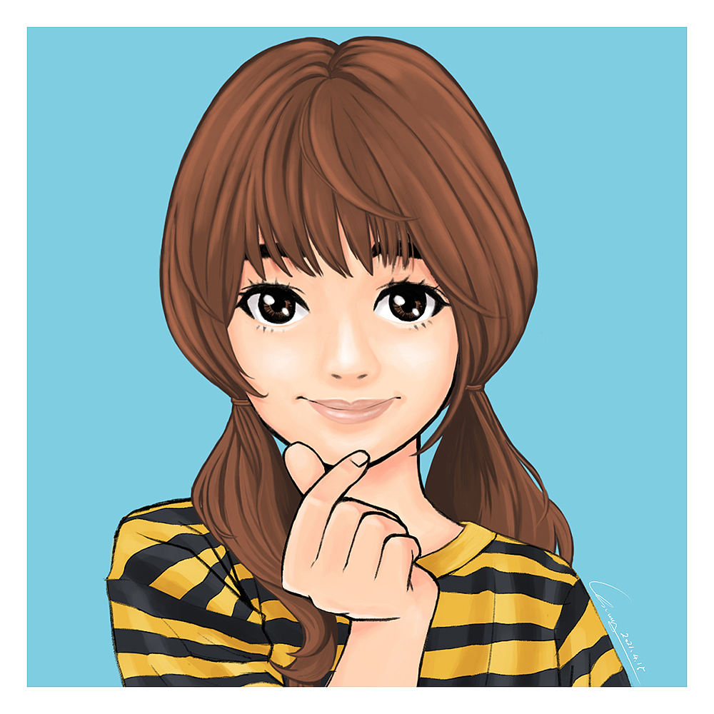 朋友卡通形象重新画（图ZMjUxMjcwNzQw） - 单幅漫画 - 站酷设计师ningmeng11原创素材 - 站酷ZCOOL