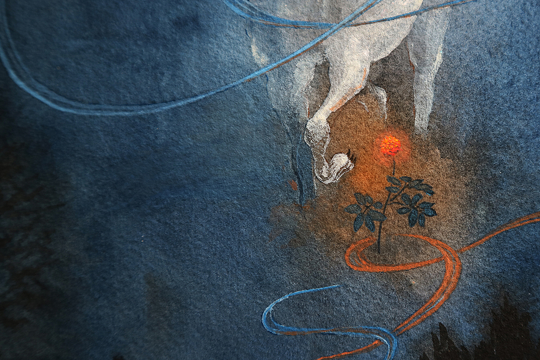 原创｜长的像普通的马却能吃老虎和豹子（图ZNzM2NjYwNTY=） - 概念设定 - 站酷设计师阿呜有几画原创素材 - 站酷ZCOOL