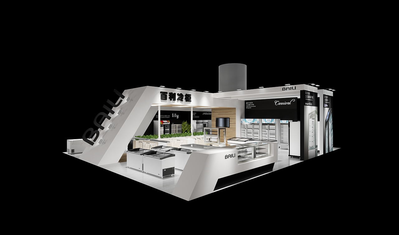 SketchUp展览展示设计工作流作品