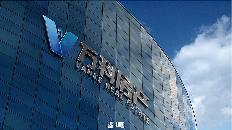 万科房产logo设计