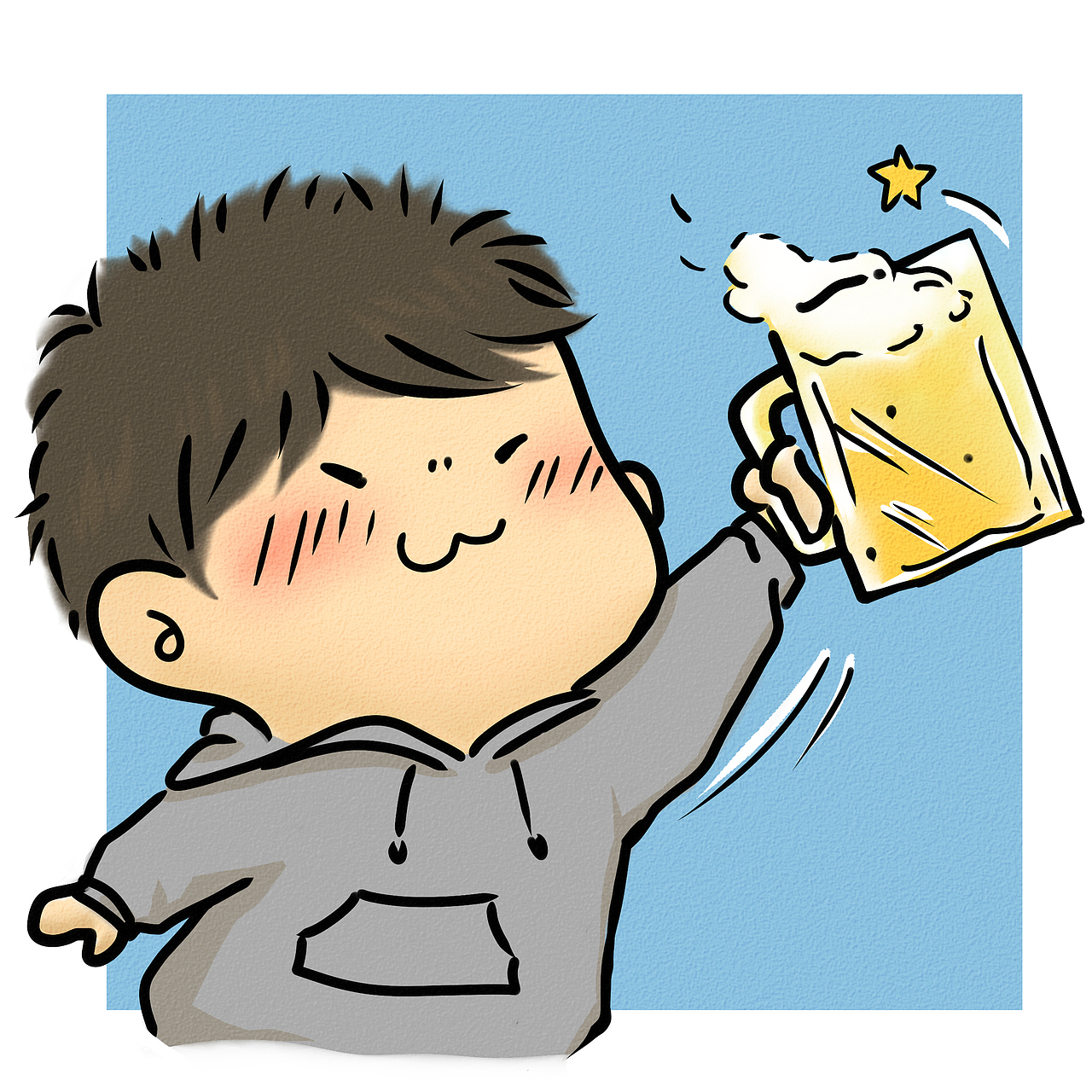 干杯！！（图ZMTk0NDkzNzA4） - 艺术插画 - 站酷设计师梦铃原创素材 - 站酷ZCOOL