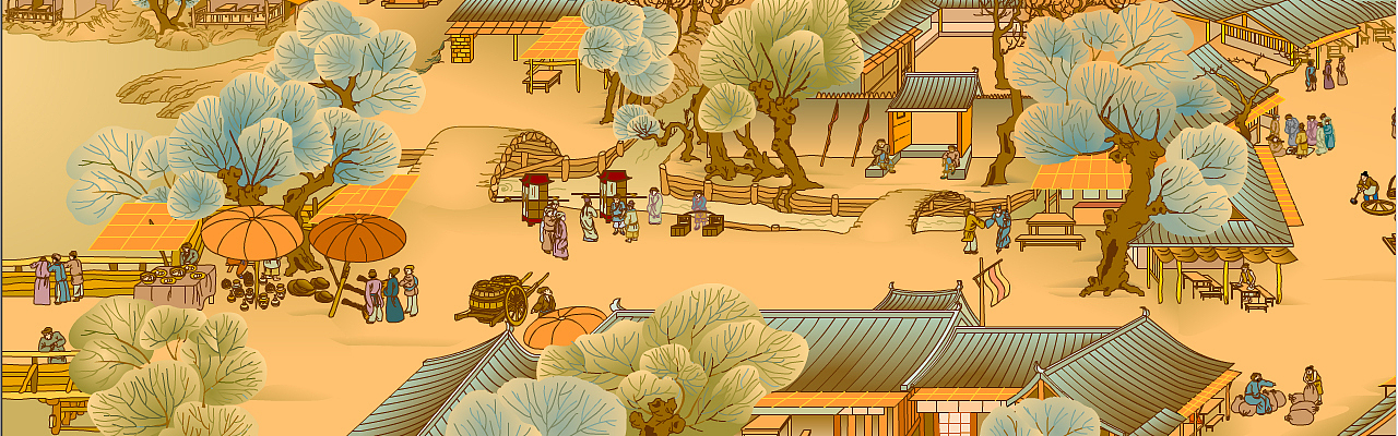 清明上河图-第一集（图ZMTk0NDg5MjIw） - 动画片 - 站酷设计师周渡原创素材 - 站酷ZCOOL