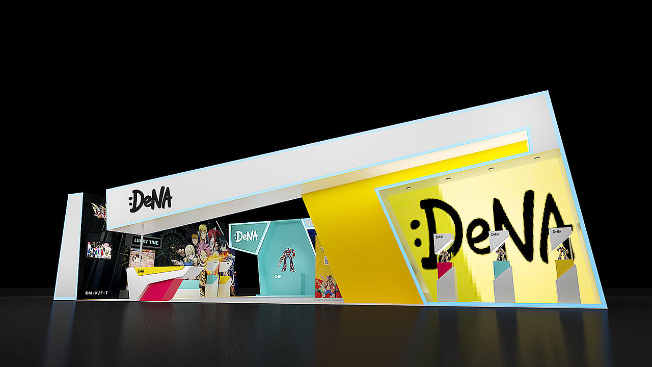 动漫展位 展位展示点展览3D效果图设计制作（图ZMjAzODEwNTY0） - 其他三维 - 站酷设计师不求人_ph原创素材 - 站酷ZCOOL