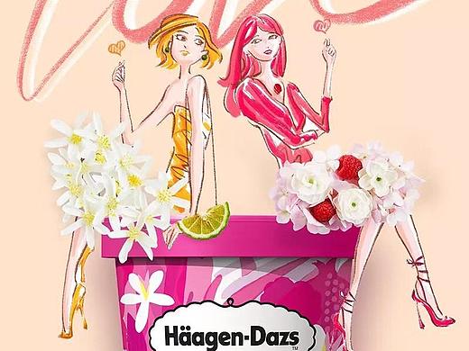 哈根达斯 × 有食间｜爱，就要绽放！春日新品拍摄