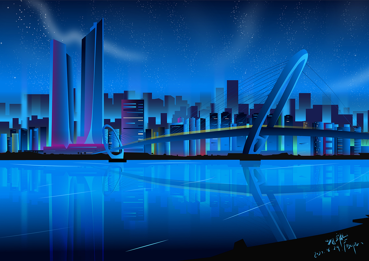 南京河西南京眼,参考了站酷一位大佬画的