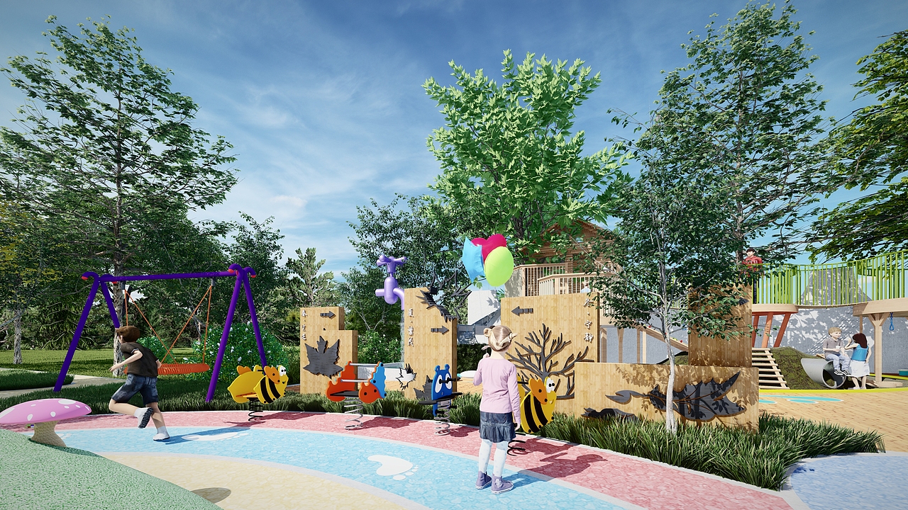 儿童活动区景观设计