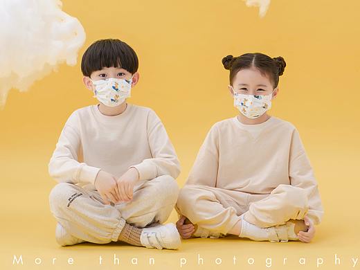 Winner 稳健口罩形象片平面拍摄案例（儿童棚拍篇）