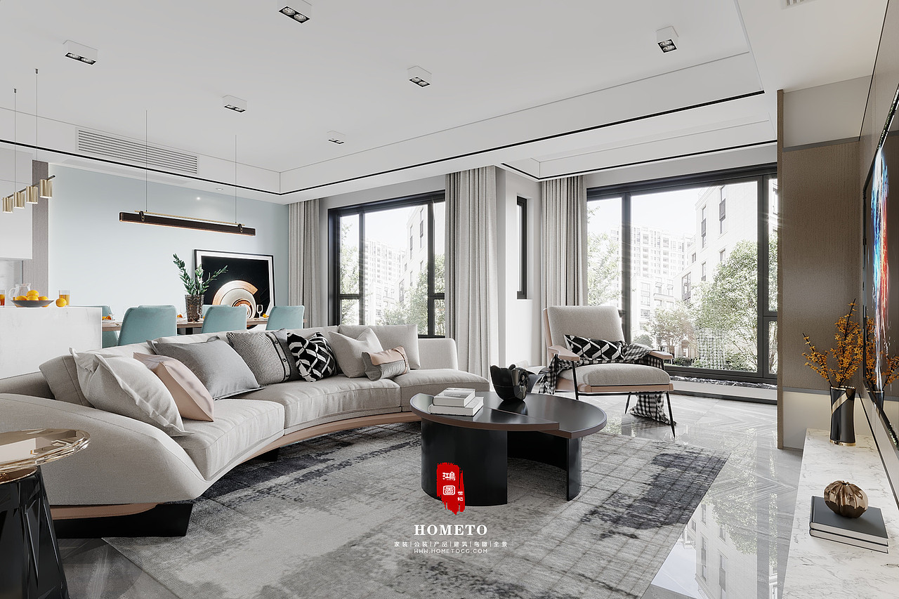 现代客餐厅——鸿图世纪