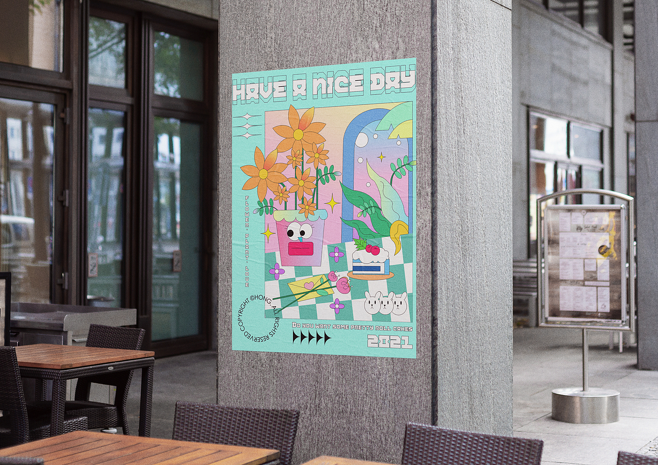 #y园糖插画打卡21天#WEEK 1总结（图ZMjU2Nzc1NDcy） - 商业插画 - 站酷设计师泓Hong原创素材 - 站酷ZCOOL