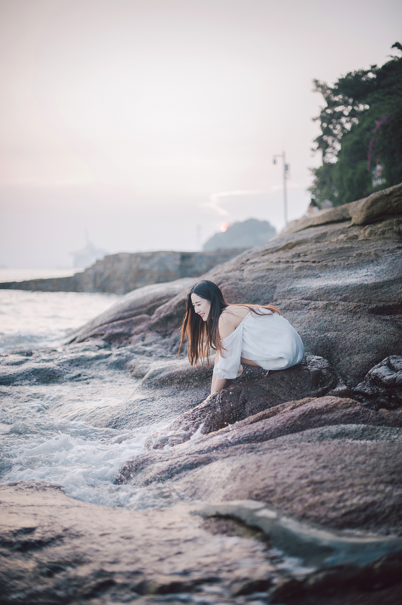 那天我漫步夕阳下.（图ZNTcwNjQ0ODg=） - 人像摄影 - 站酷设计师Ming杨原创素材 - 站酷ZCOOL