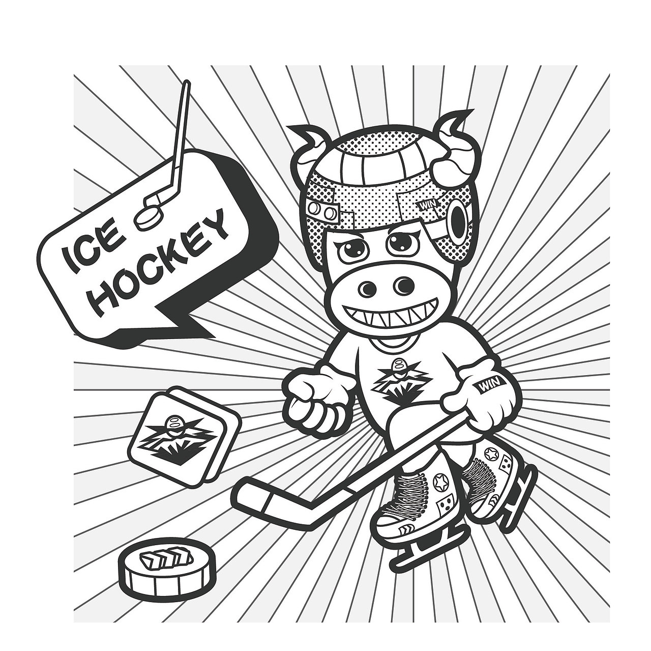 动物形象-牛-插画练习（图ZMjM1MzkzMTgw） - 创作习作 - 站酷设计师地豆儿原创素材 - 站酷ZCOOL