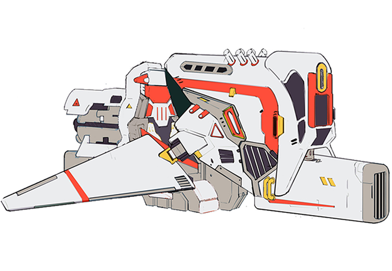 科幻单兵飞行器