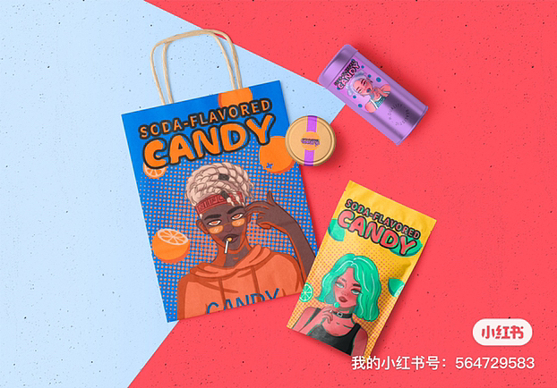 欧美风涂鸦字糖果包装设计（图ZMzE4ODQ1ODcy） - 创作习作 - 站酷设计师在想阿原创素材 - 站酷ZCOOL