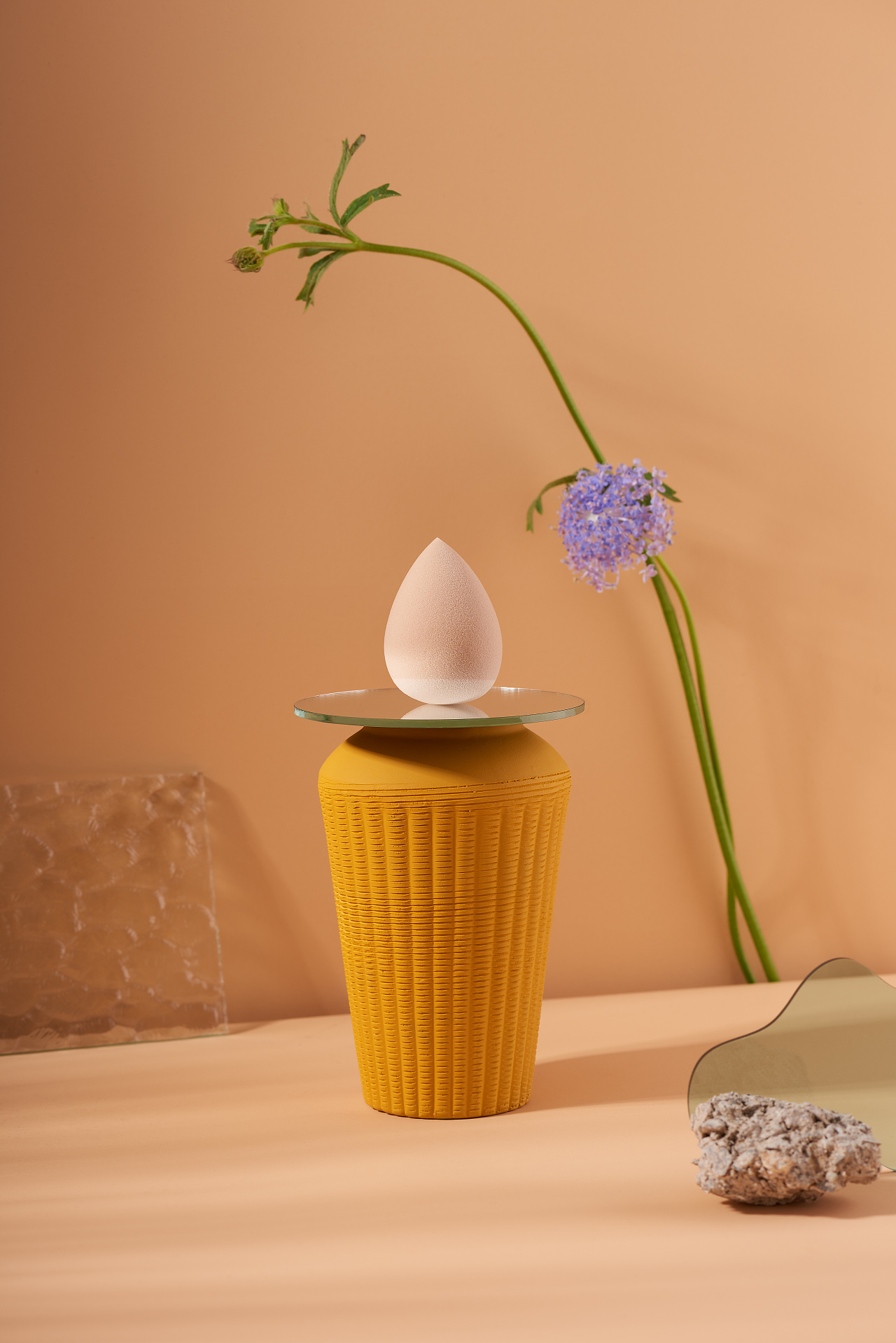 花开花落/美妆蛋产品创意摄影|摄影|产品摄影|文勤wenqin - 原创作品