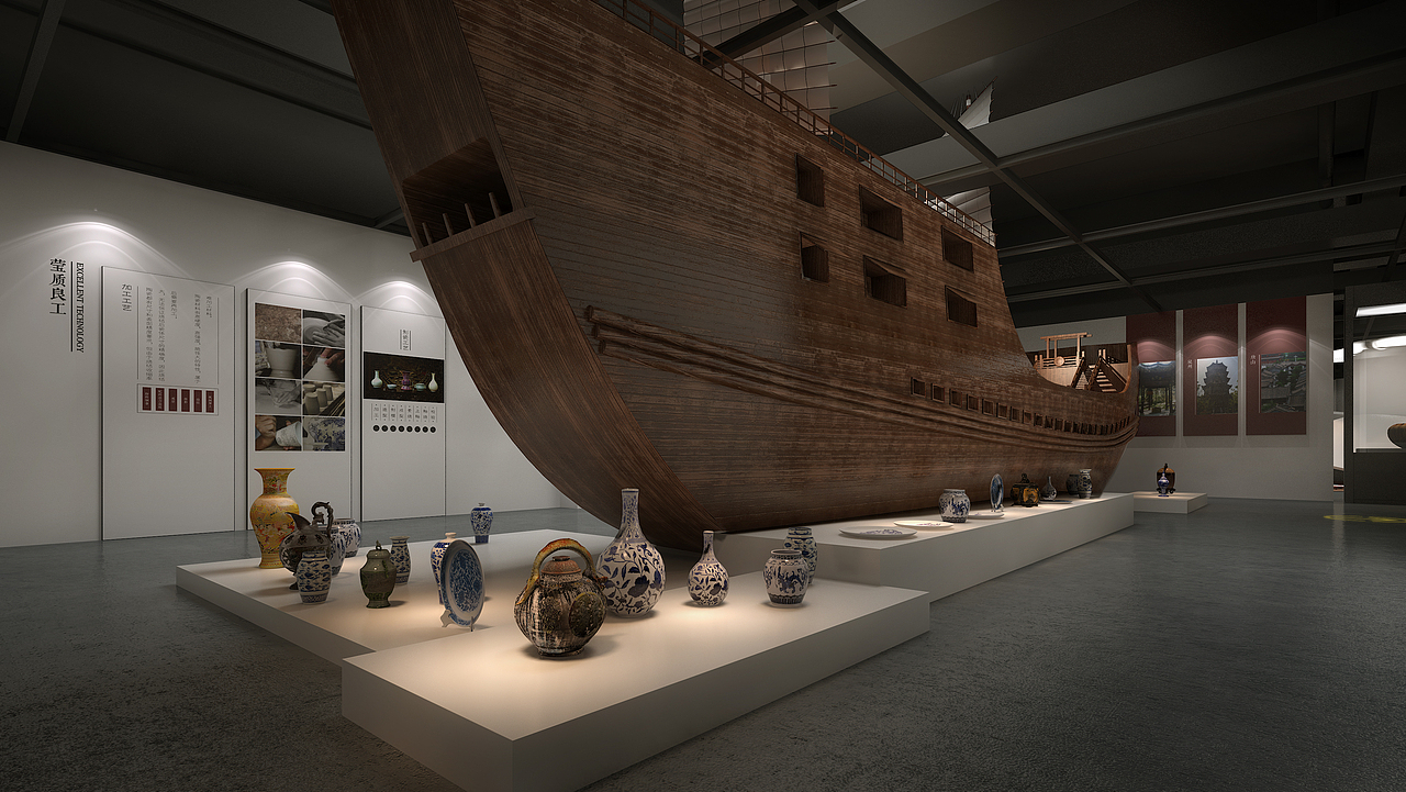 山西陶瓷文化艺术馆（图ZMTk2NzAxMDY0） - 其他空间 - 站酷设计师野猫上树原创素材 - 站酷ZCOOL