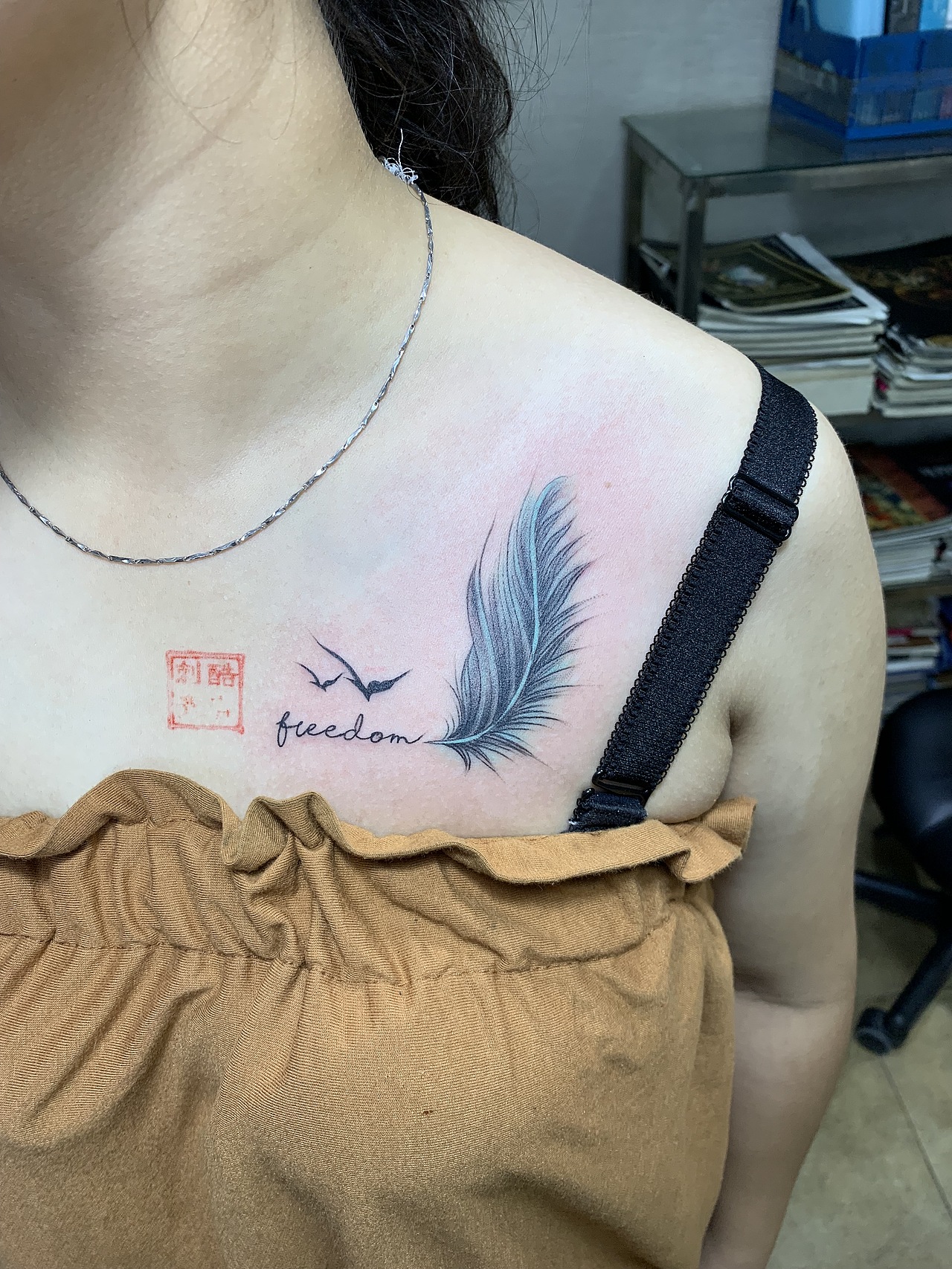 吴江刺青#胸甲纹身图案#吴江酷客纹身怎么样