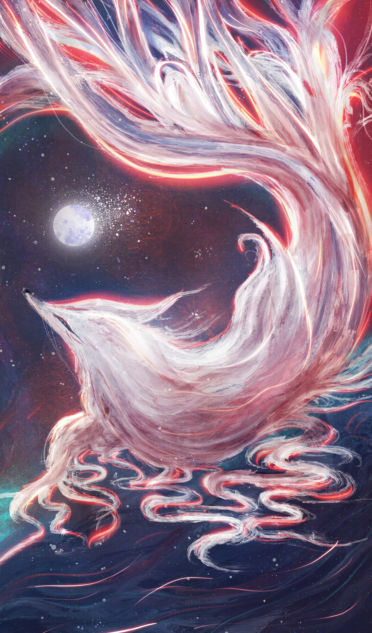 狐月|插画|创作习作|花城soul - 原创作品 - 站酷 (zcool)