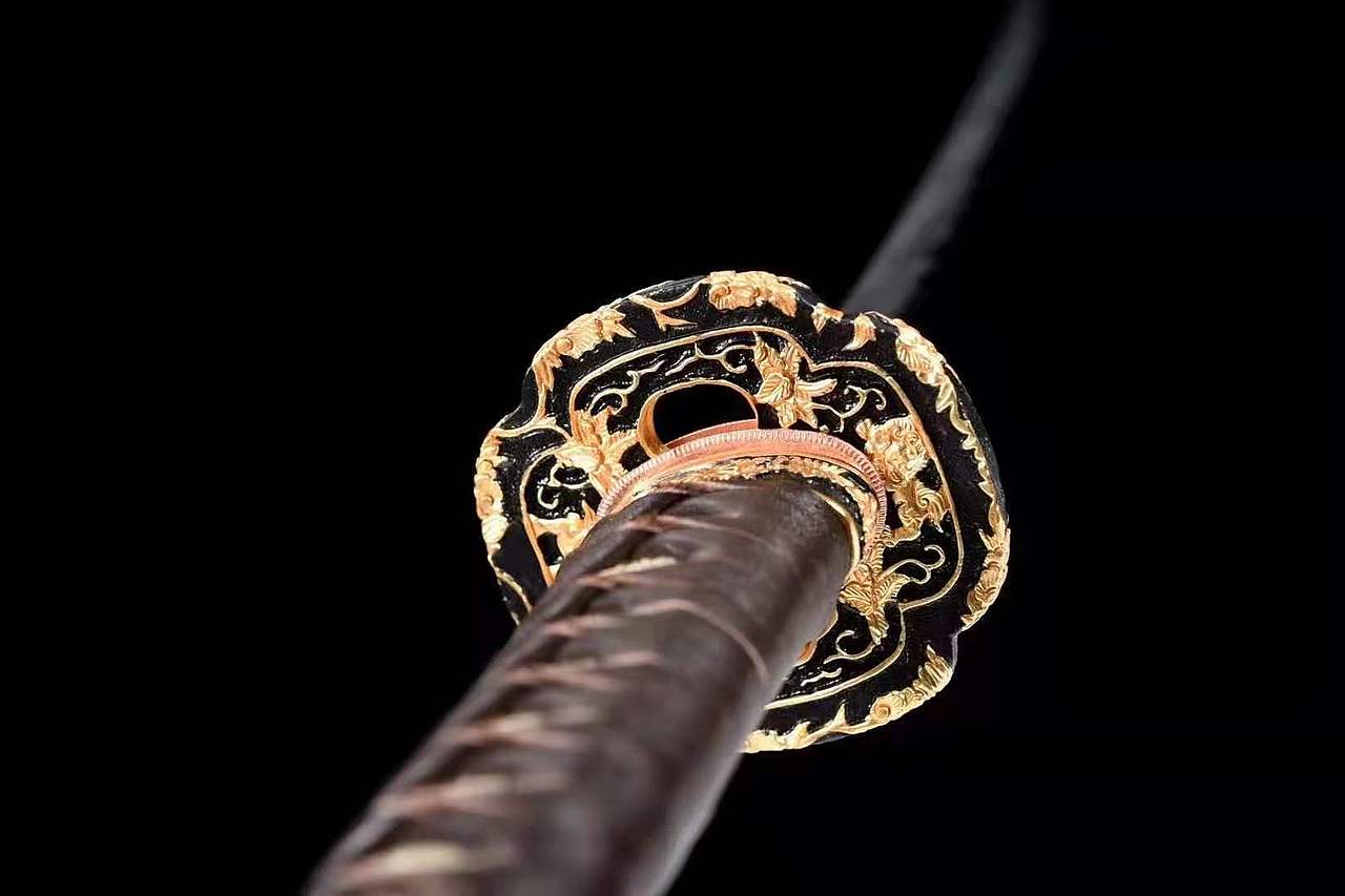 德川葵纹 名刀越前康继 铜装鎏金