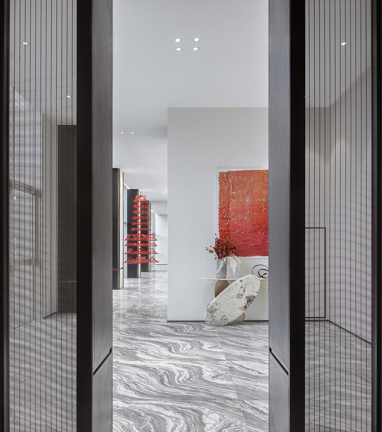 JSP | 西安‘天铂’营销中心-曲江澜影,回望秀城