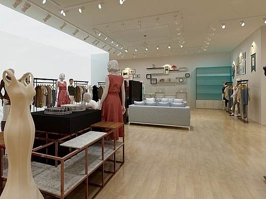 服装店展示设计（个人主页-ZMzEwOTY0NTY=） - 家装设计 - 站酷设计师凯凯凯是我原创素材 - 站酷ZCOOL