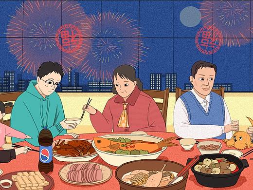数读春节，过年数据报告。