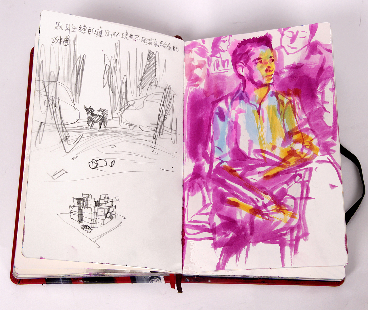 本杰明手绘系列——画本上的美女第四季（图ZMTY5NjQ1NzI=） - 艺术插画 - 站酷设计师benjamin本杰明原创素材 - 站酷ZCOOL