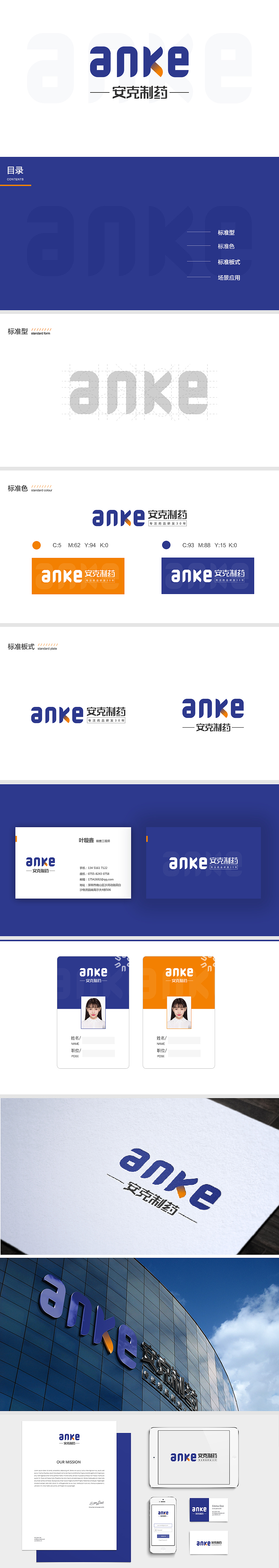 安克制药logo（图ZMTE0MzQ2NTk2） - 品牌 - 站酷设计师viviwei1原创素材 - 站酷ZCOOL