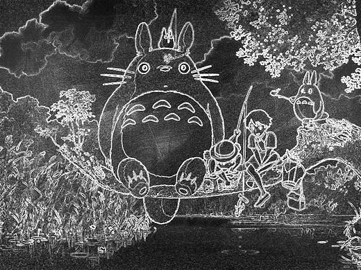 粉笔画