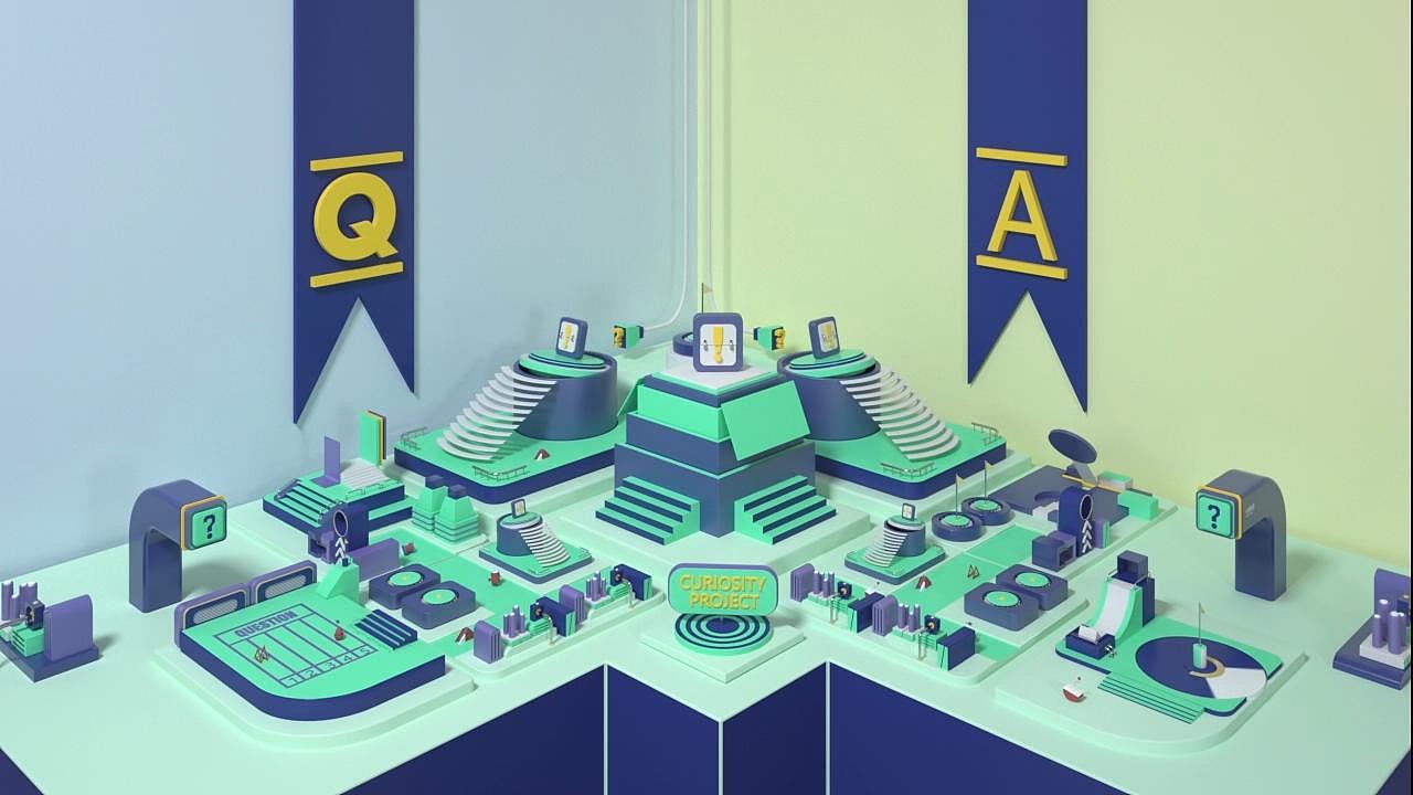 《Q&A》C4D三维