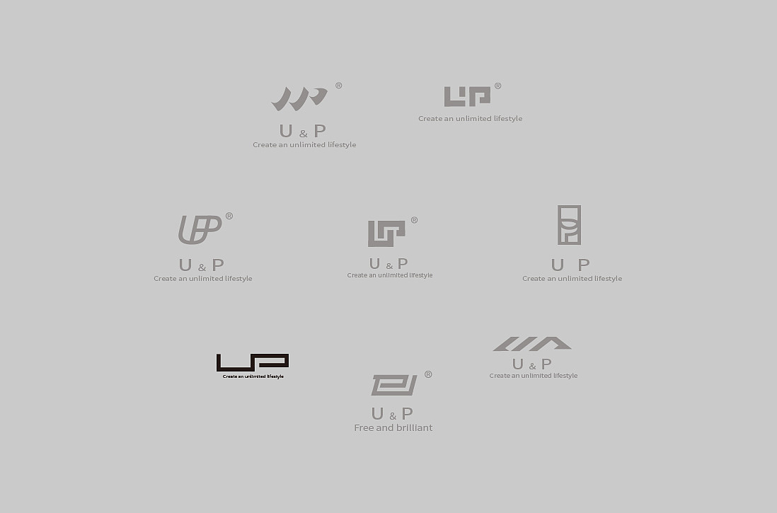 UP | 男士彩妆VI视觉设计