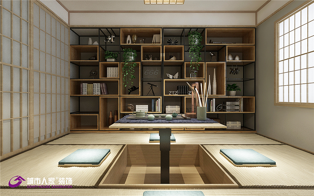 巴黎花园-巴黎花园120平现代简约装修效果图