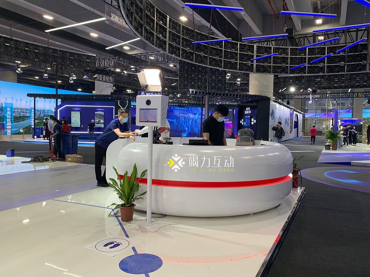 电信5G峰会|DIY口罩打印互动