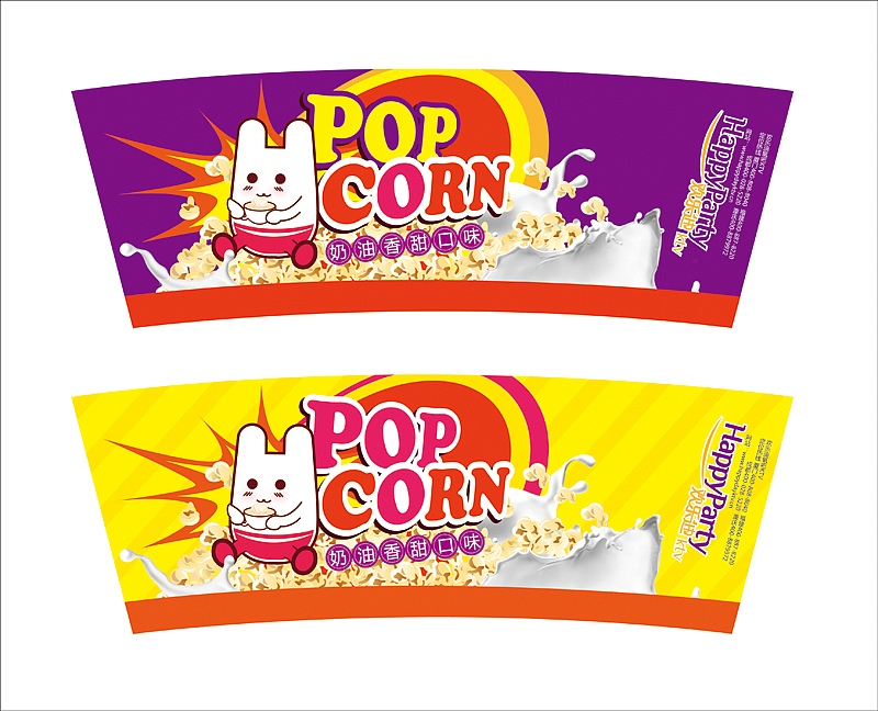 新版爆米花桶（图ZOTY3NTQ1Mg==） - 包装 - 站酷设计师TIMXWM原创素材 - 站酷ZCOOL