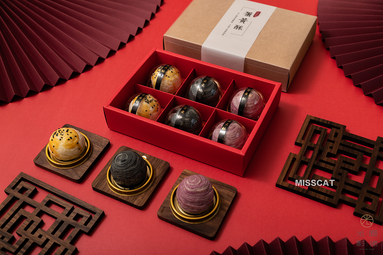 海南海口MISSCAT烘培2019年款月饼 巧克力 奶黄流心款