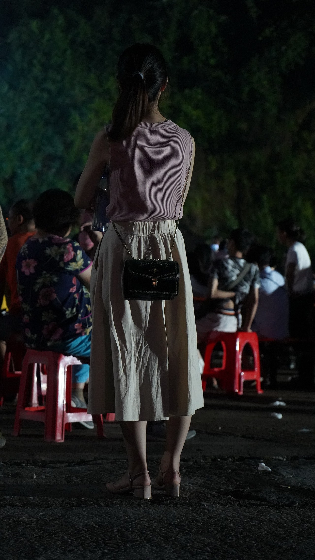 清远连山欧家梯田端午集市烟花节。