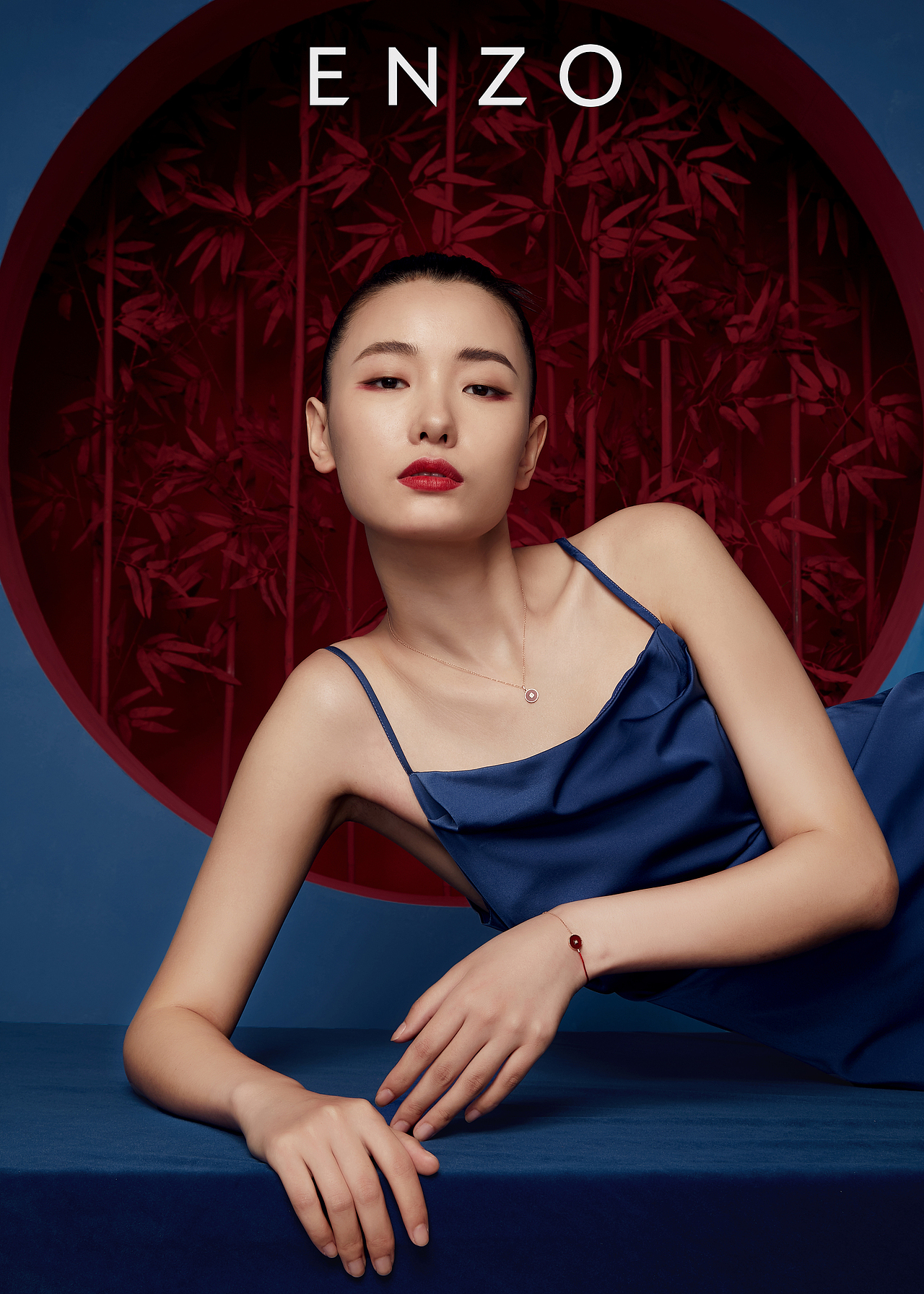 珠宝拍摄周大福enzo梅兰竹菊主题拍摄