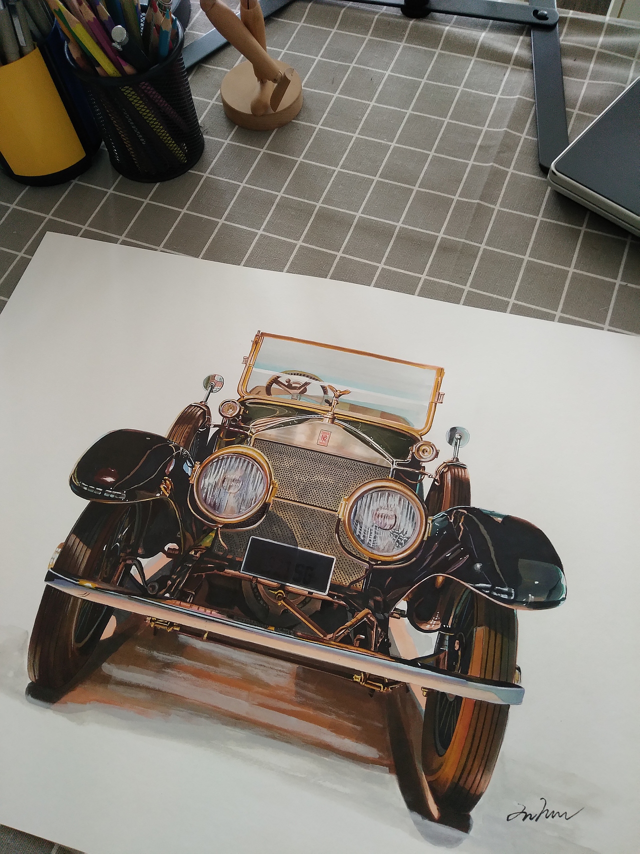 古董车劳斯莱斯(1921)