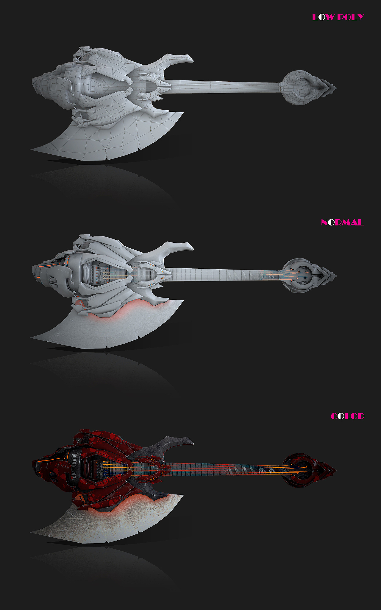 GuitarKitty ①（图ZMjA5NzQ4ODA=） - 人物/生物 - 站酷设计师Adam_陈原创素材 - 站酷ZCOOL