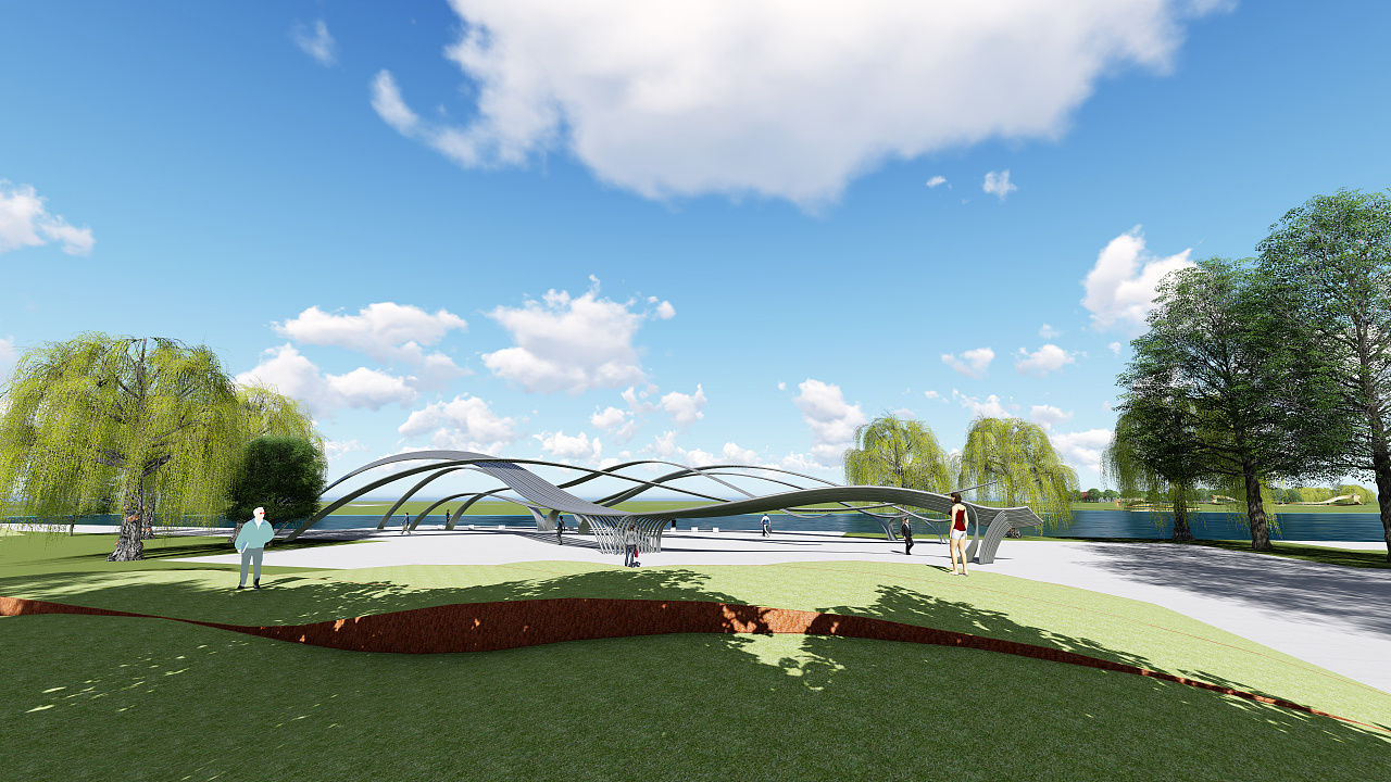 江海飘带|三维|建筑/空间|叫我章大师 - 原创作品 - 站酷 (zcool)