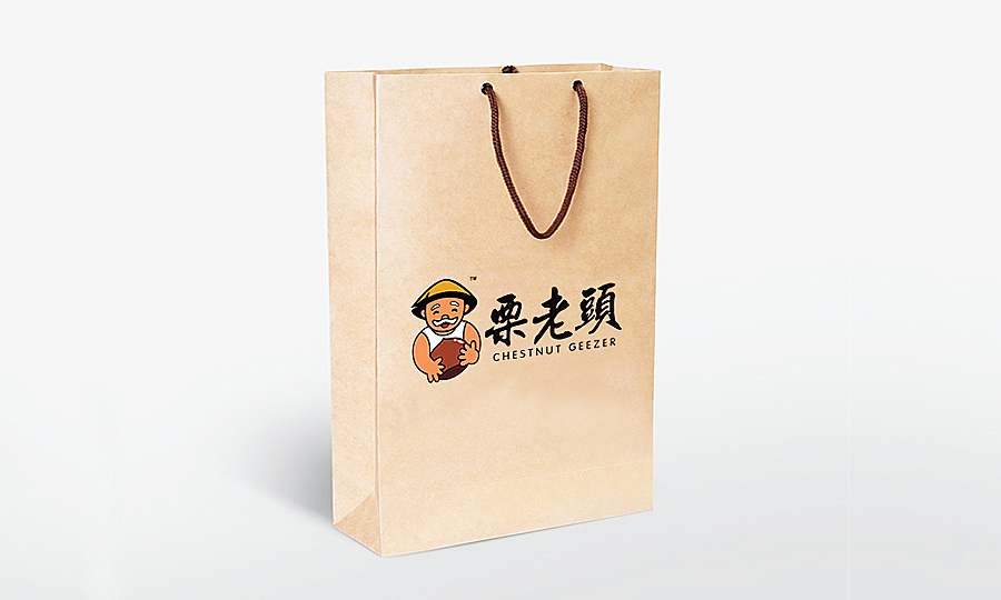 粟老头丨零食连锁丨logo设计（图ZNjg4MzU3MzI=） - Logo - 站酷设计师Mike米可原创素材 - 站酷ZCOOL