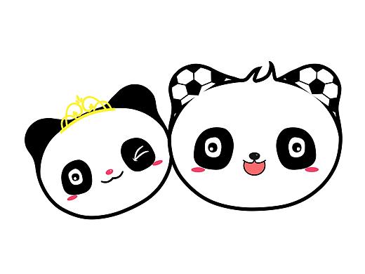 卡通熊猫图案公开（个人主页-ZMjg2ODk0MTY=） - 图案 - 站酷设计师openkv888原创素材 - 站酷ZCOOL