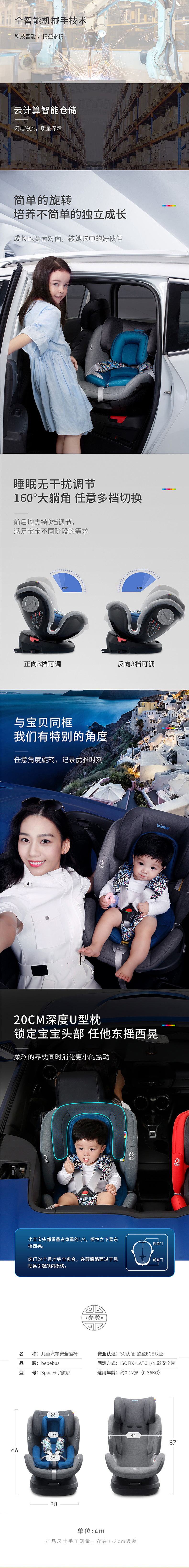 安全座椅详情页