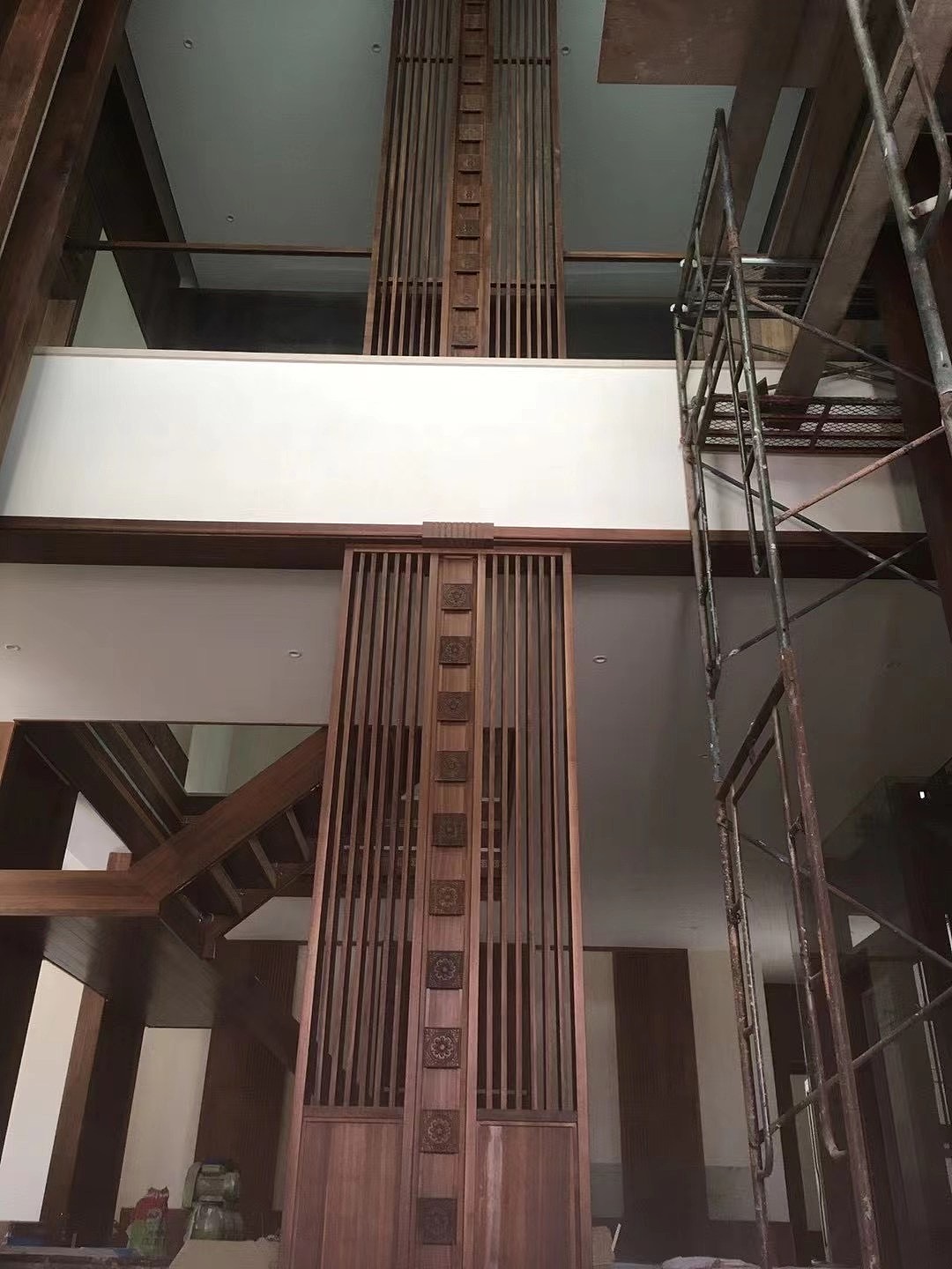 北美胡桃木全案设计定制(上海九间堂别墅)