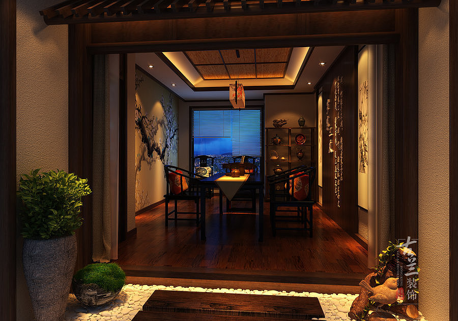 一品茶楼设计案例_普洱茶楼设计公司