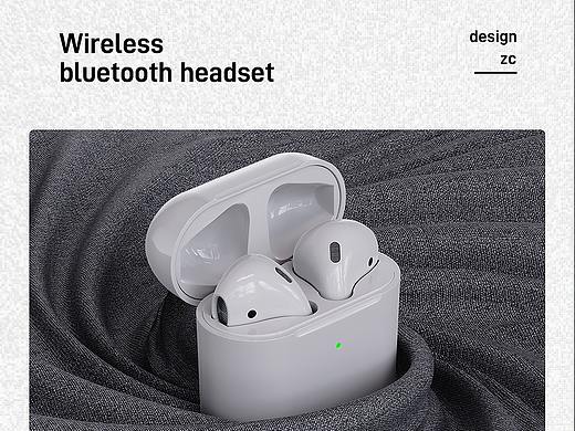 無線充電器+藍(lán)牙耳機詳情頁（個人主頁-ZNDk1Njg4NDg=） - 電商 - 站酷設(shè)計師夜神a加菲貓原創(chuàng)素材 - 站酷ZCOOL