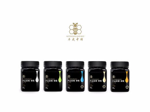 蜂蜜标签设计样版