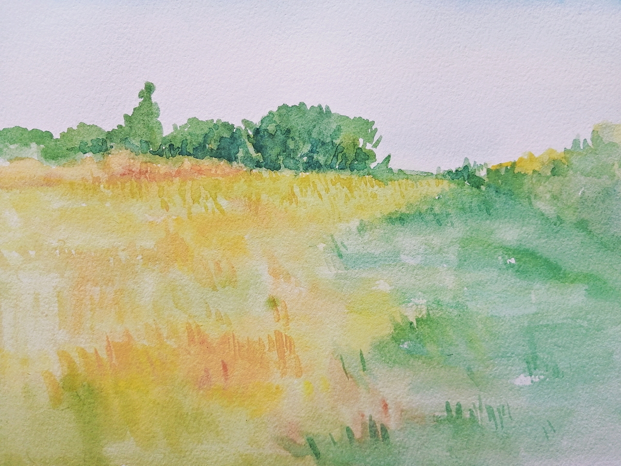 一组水彩风景（图ZMjYzNDE0NTky） - 绘画 - 站酷设计师木久一原创素材 - 站酷ZCOOL